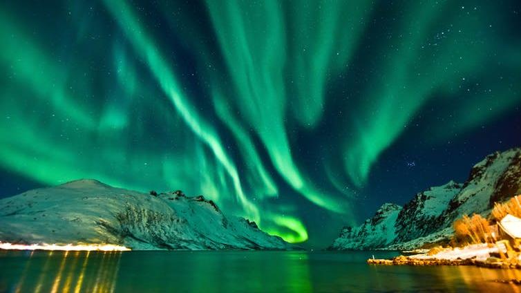 Sight to behold: Aurora Borealis over Tromso, Norway. The sun’s solar wind collides with Earth’s atmosphere, creating the lights known as the Northern or Southern Lights PICTURE: MU YEE TING/SHUTTERSTOCK
