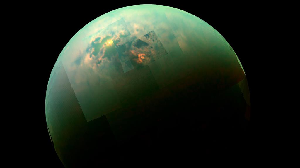Titan imaged by Cassini PICTURE: NASA/JPL-CALTECH/UNIV. ARIZONA/UNIV. IDAHO