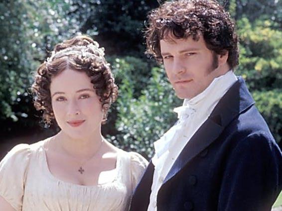 Love rituals: Elizabeth Bennett and Mr Darcy playing the courting game in Jane Austen’s Price and Prejudice PICTURE: BBC ARCHIVE