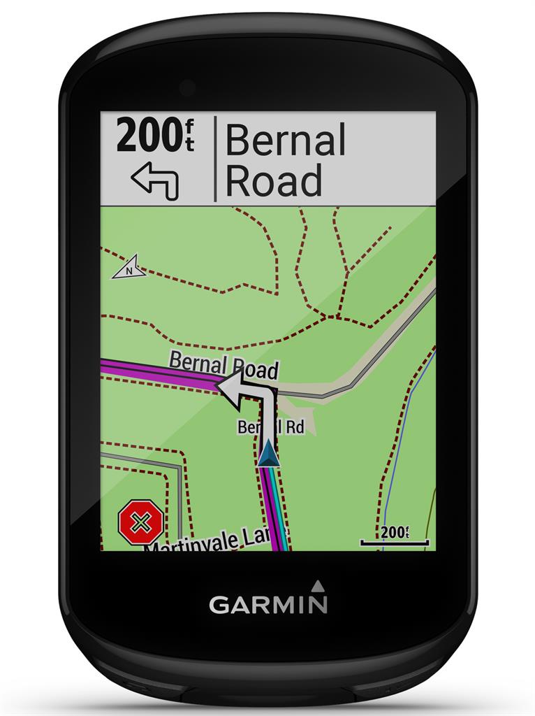 Legging it: The Garmin Edge 830 GPS bike computer and (below) the NormaTec Pulse PRO 2.0 System