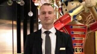Stabbed in the chest: Tudor Simionov PICTURE: CENTRAL