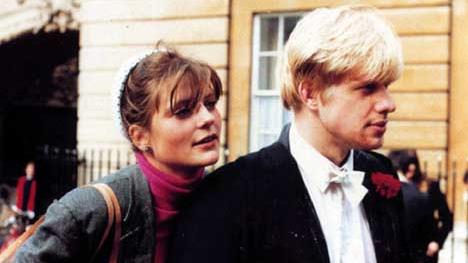 Tangled love life: (from top) Boris with Allegra Mostyn-Owen; below, Marina Wheeler and Petronella Wyatt PICTURES: GETTY/REX