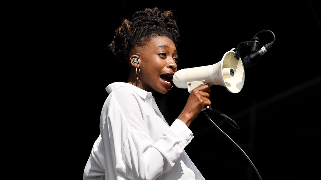 Shout out: Little Simz PICTURE: REX