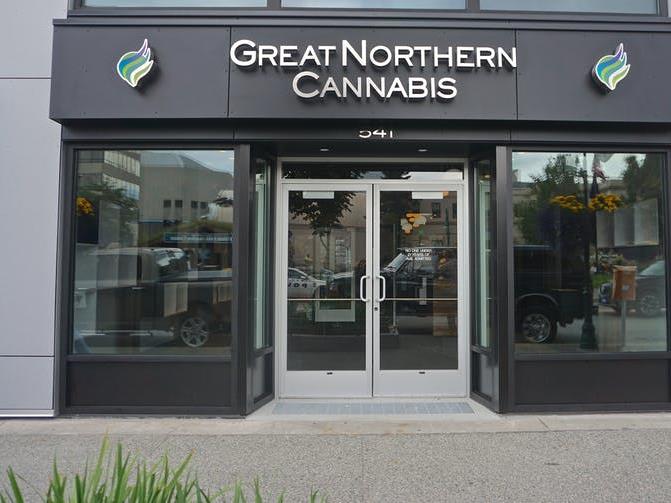 Going green: A legal cannabis store in the US PICTURE: SHUTTERSTOCK
