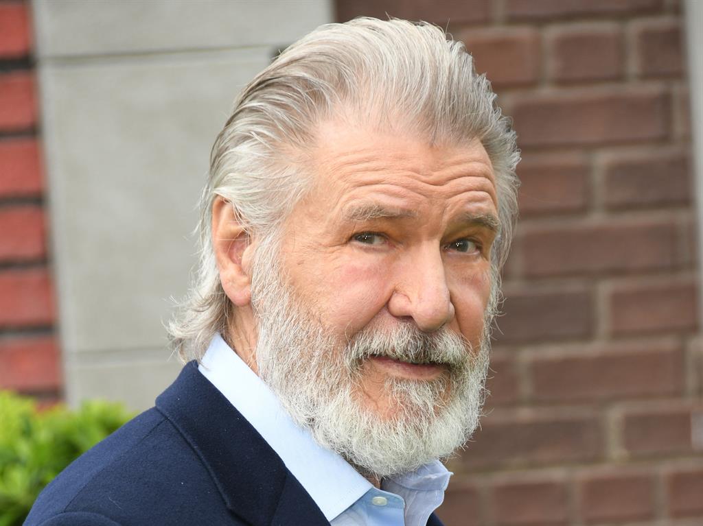 The flirt is strong: Harrison Ford PICTURE: REX