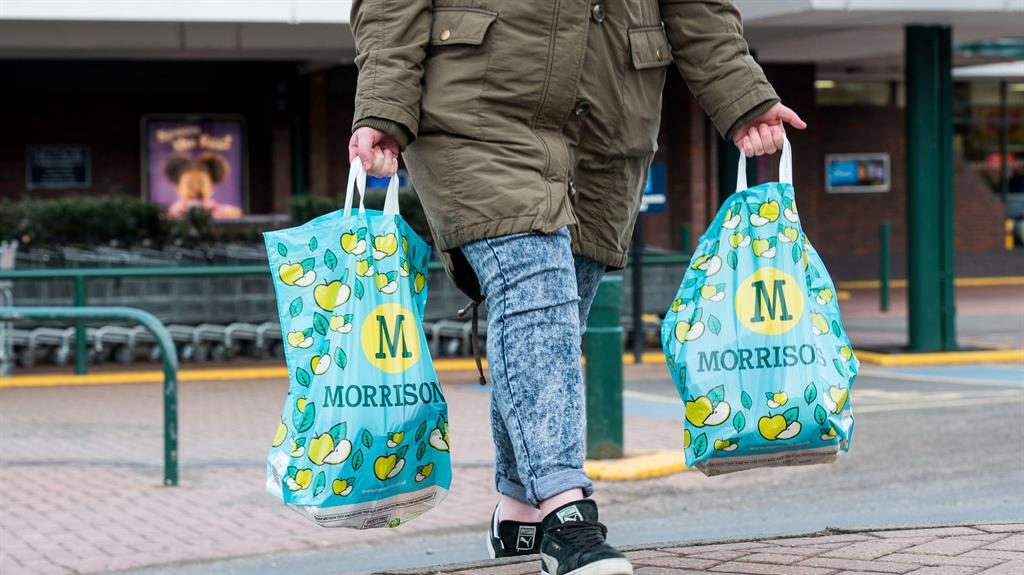 Business briefing Morrisons set to charge 30p for ‘wasteful’ carrier