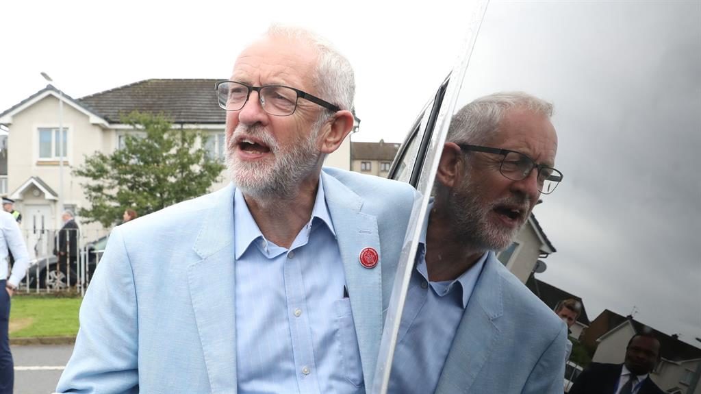 Challenge: Jeremy Corbyn visits Dunfermline in Fife yesterday PICTURE: ANDREW MILLIGAN/PA Challenge: Jeremy Corbyn visits Dunfermline in Fife yesterday PICTURE: ANDREW MILLIGAN/PA