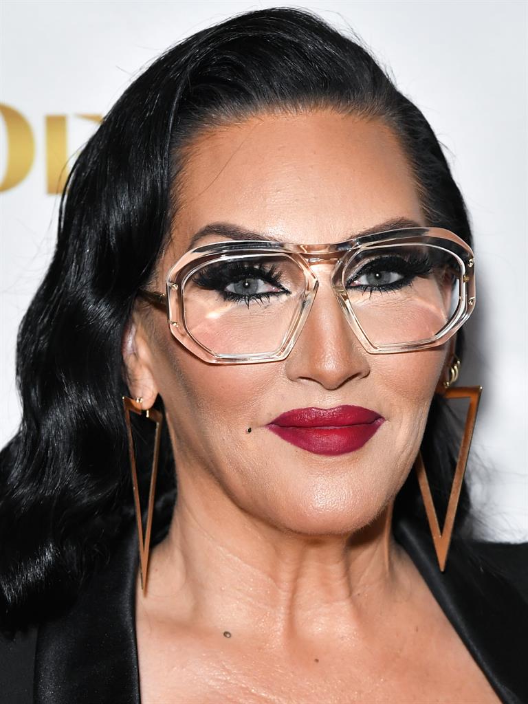 She better work: RuPaul's Drag Race judge Michelle Visage will be strutting her stuff alongside Paralympic champion Will Bayley PICTURE: REX