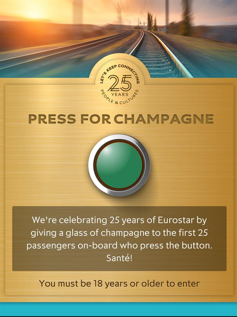Appy days: Bubbly button PICTURES: PA