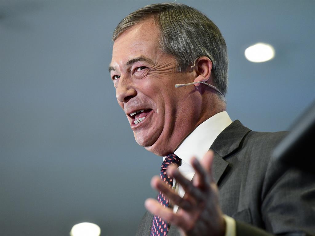 High spirits: Nigel Farage tells Aussies that Queen Mum (pictured below) was a ‘slightly overweight chainsmoking gin drinker’