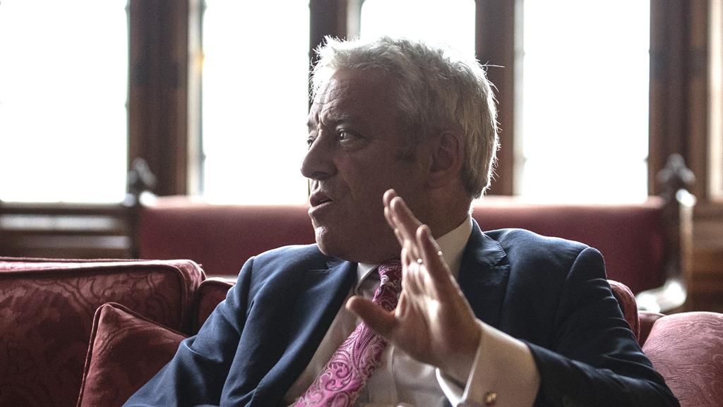 'Constitutional outrage': Speaker of the House John Bercow has condemned the PM's actions PICTURE: GETTY
