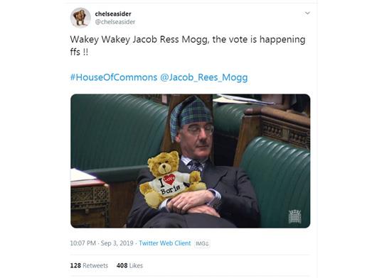 MPs hit out as Twitter mocks Jacob Rees-Mogg’s ‘arrogant