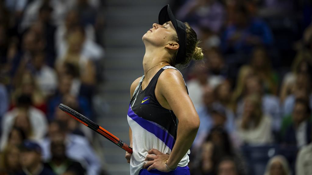 Steamrollered: Elina Svitolina PICTURES: GETTY