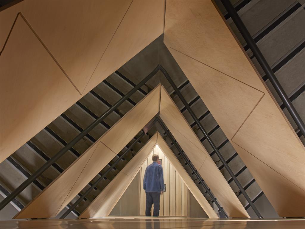 Majestic: The central stair