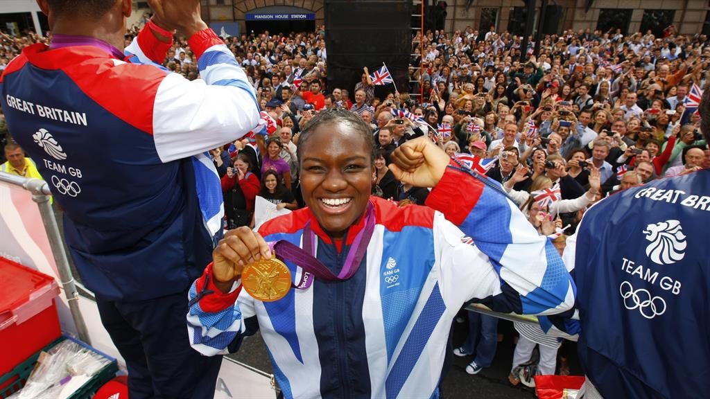 The double Adams celebrates on Team GB’s London 2012 victory parade and enjoys another gold in Rio