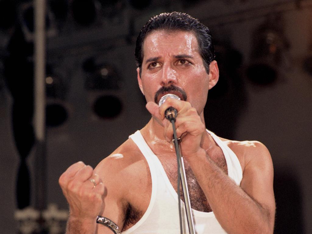 Mercury rising: Freddie was a student in Ealing PICTURE: REDFERNS