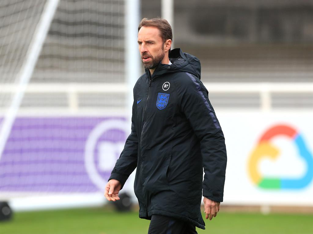 Watchful eye: England manager Gareth Southgate PICTURE: PA