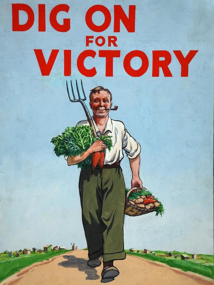 Poster: Dig for victory PICTURE: WIKIMEDIA COMMONS