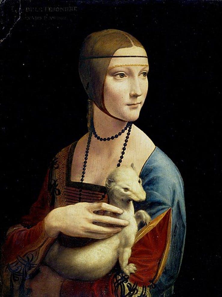 Inspiration: Leonardo da Vinci’s Lady With An Ermine PICTURE: WIKIMEDIA
