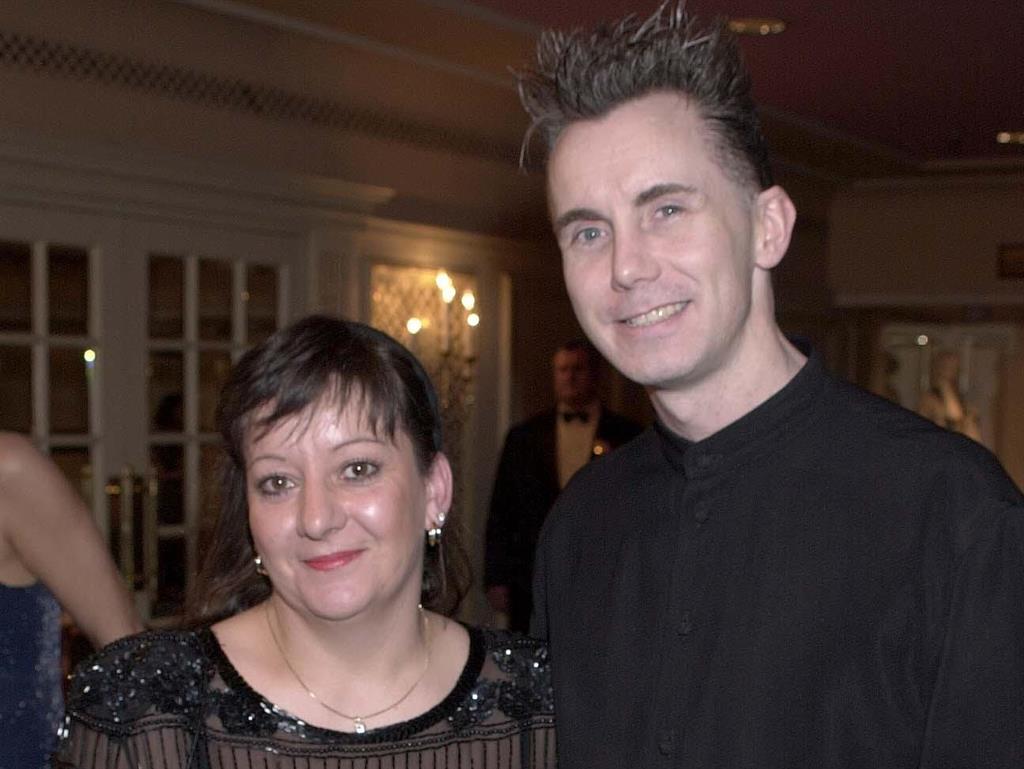 Beloved: Gary Rhodes with his wife Jennie
