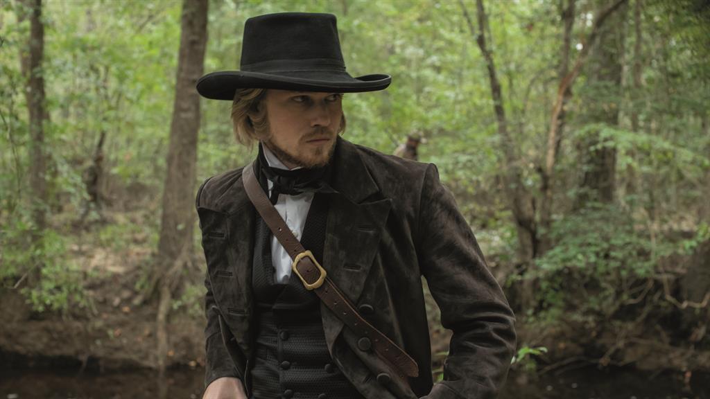 Baddie: Alwyn starring as slave owner Gideon in Harriet