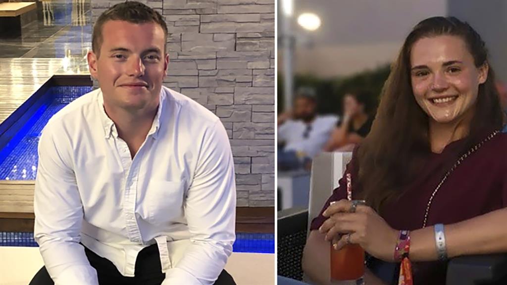 Victims: Jack Merritt and Saskia Jones PICTURE: GETTY