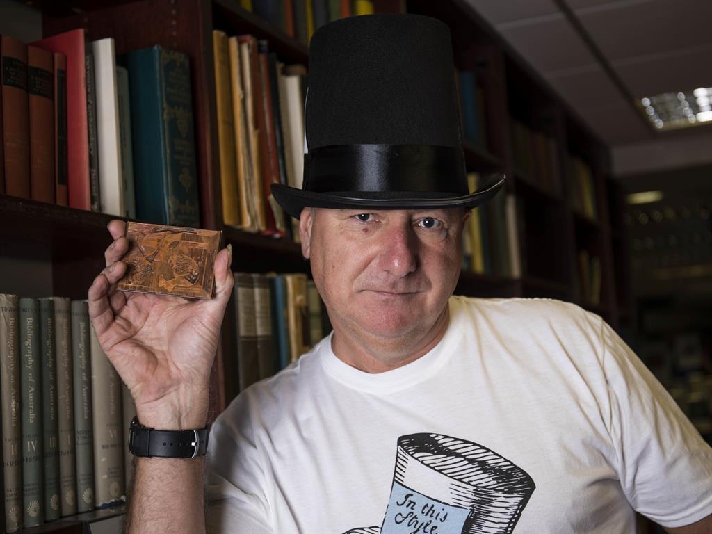 Had an inkling: Paul Searle who found the original copper plates PICTURES: SWNS