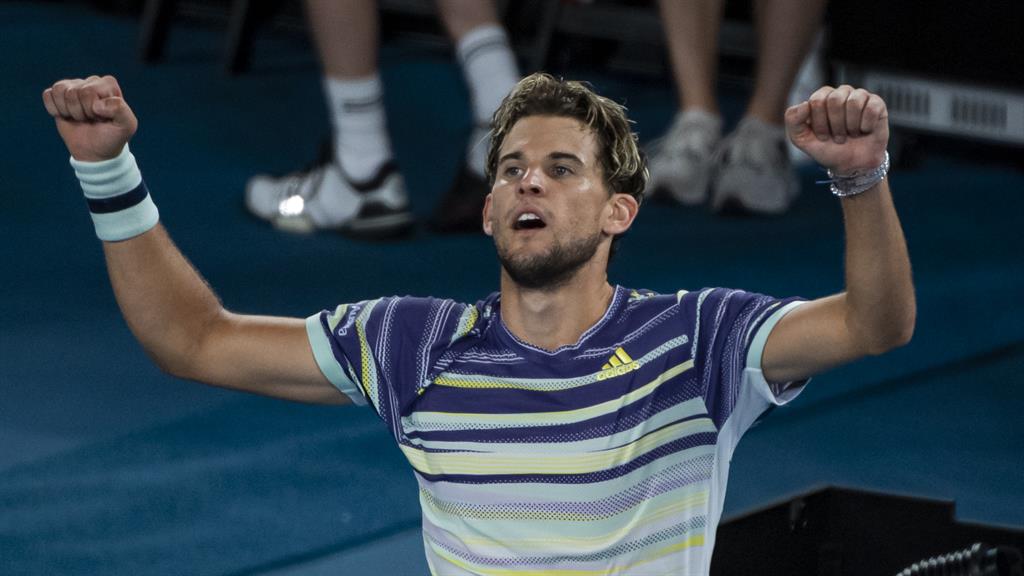 Dominic Thiem sets up final against Novak Djokovic in ...