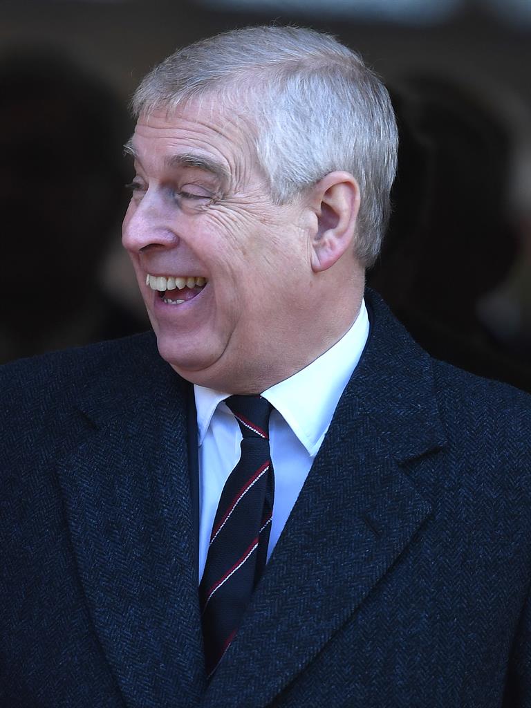 All smiles: Duke of York PICTURE: JAMES WHATLING
