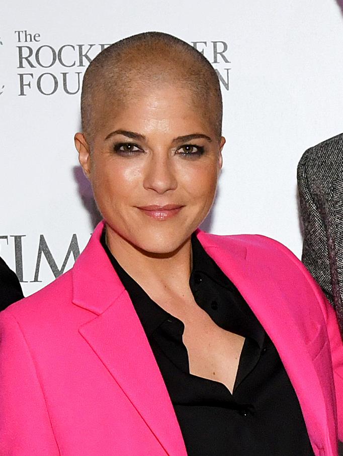 On trend: Selma Blair is a fan of shamanic healing