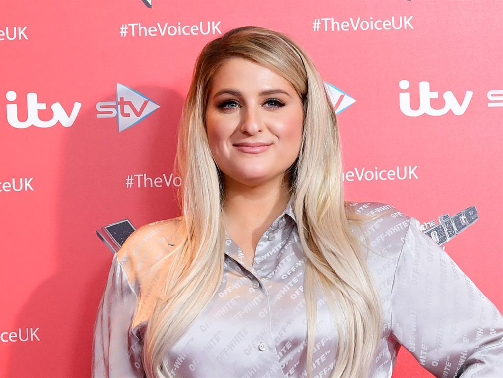 Enthusiastic: Meghan Trainor PICTURE: PA