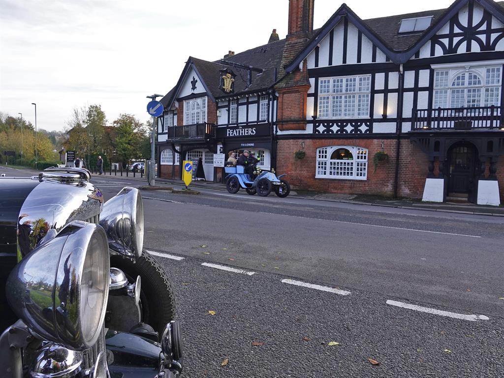 Vintage: The London to Brighton veteran car run in Merstham