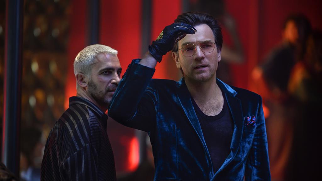 Mask-querade: Ewan McGregor and co-star Chris Messina