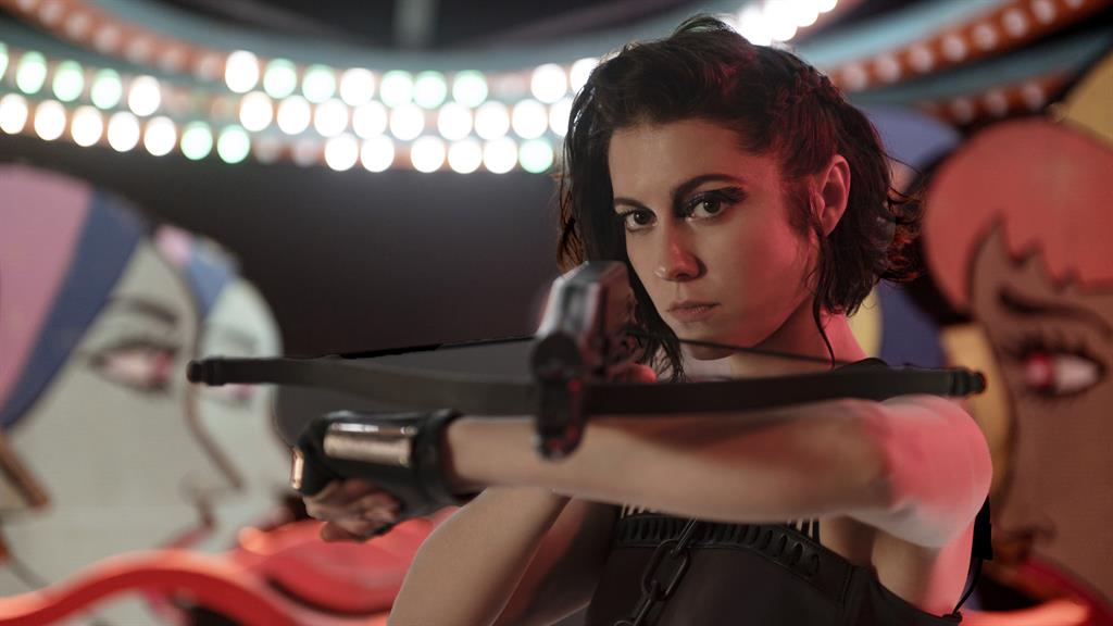 On fire: Mary Elizabeth Winstead as Huntress PICTURES: AP