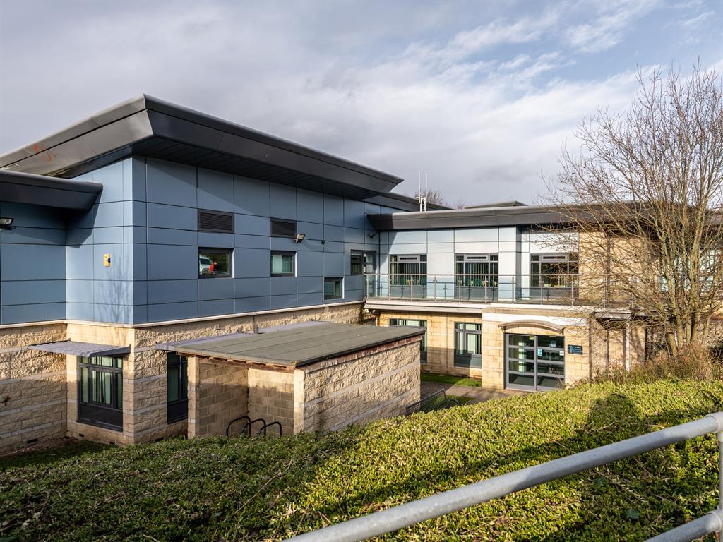 Shut: County Oak Medical Centre in Brighton. Below, notice at the entrance PICTURES: REX