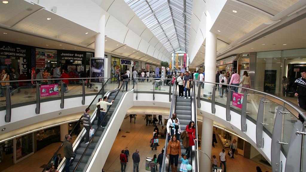Shoppers’ delight: Lakeside Shopping Centre is close to Grays