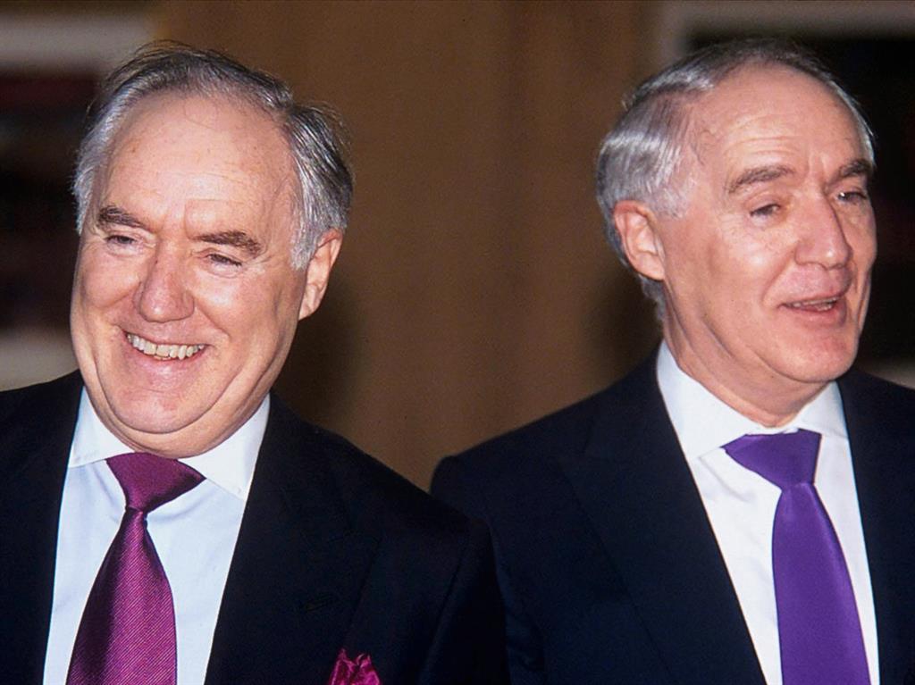 Ritz hits the fan: Sir Frederick (left) and Sir David Barclay. The Ritz (below) and The Daily Telegraph are held in family trusts PICTURES: REX/ALAMY