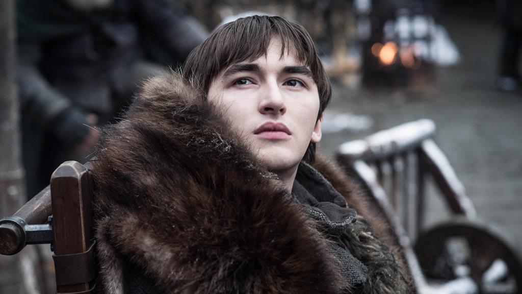 Help fur NHS: Isaac as Bran in GoT PICTURE: HBO/BSKYB/KOBAL/REX