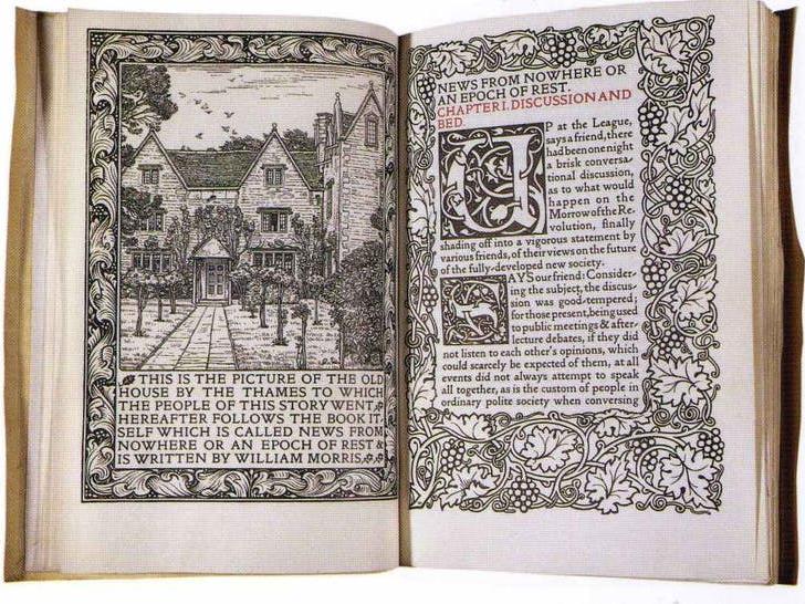 William Morris: News From Nowhere PICTURE: WILLIAM MORRIS/WIKIMEDIA COMMONS, CC BY-NC