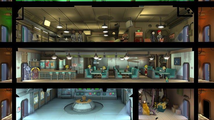 Simulation game: Fallout Shelter PICTURE: BETHESDA GAMES, AUTHOR PROVIDED (NO REUSE)