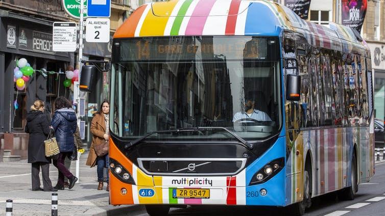 Free public transport on a national scale: Luxembourg is the first country in the world to introduce it PICTURE: JULIEN WARNARD/EPA-EFE