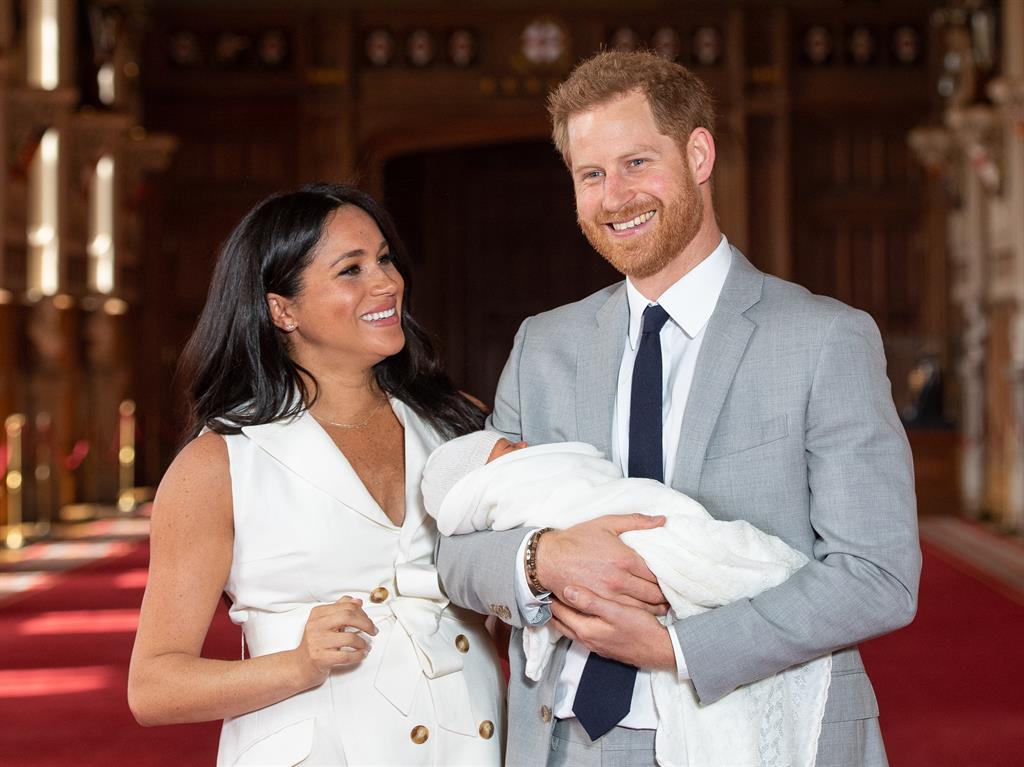 First photo call: Archie at a few days old
