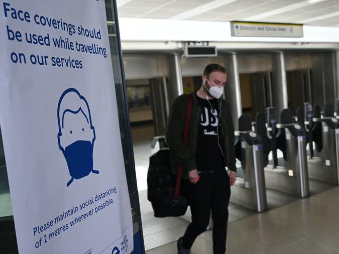 Going back on public transport: It can be scary PICTURE: NEIL HALL/EPA