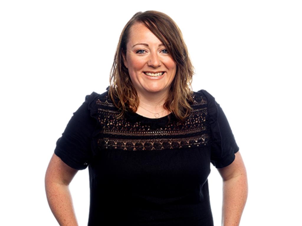 People person: Laura at Acumen wants staff, seen below, to feel safe