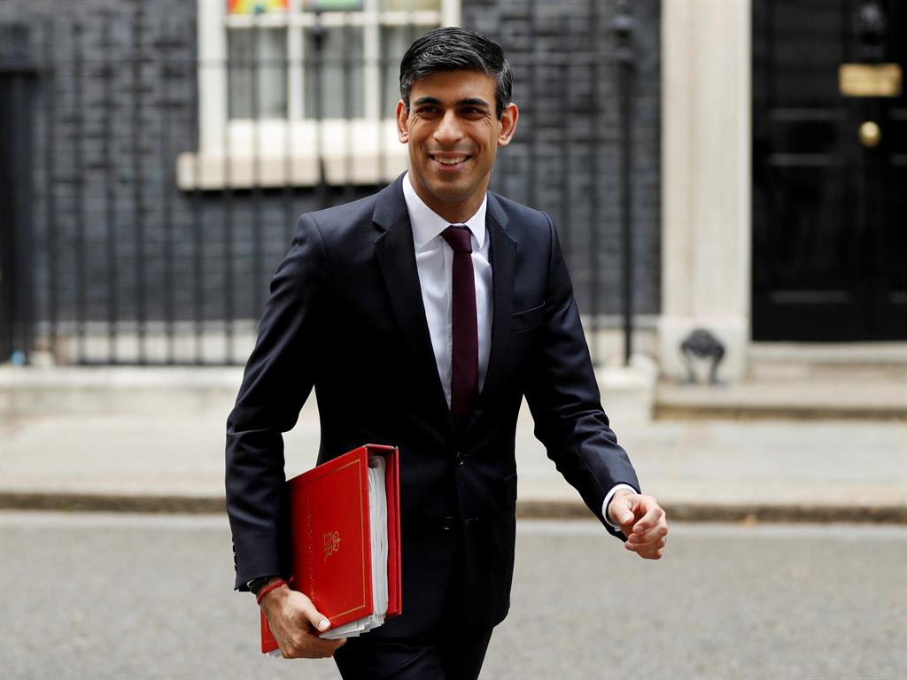It's a start: Chancellor Rishi Sunak's £3bn package isn't in the same league as Germany's £36bn or France's £13.5bn PICTURE: REUTERS
