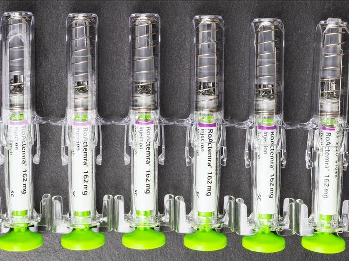 Tocilizumab: Typically used to treat rheumatoid arthritis PICTURE: WIRESTOCK IMAGES/SHUTTERSTOCK