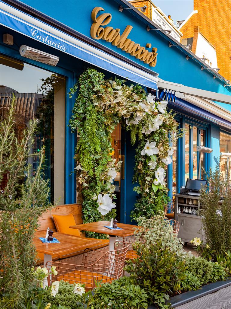 Going the extra mile: Carluccio’s restaurants will give guests 50 per cent off all food and soft drinks