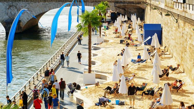 ‘Sous les pavés, la plage!’ PICTURE: EFIRED/SHUTTERSTOCK