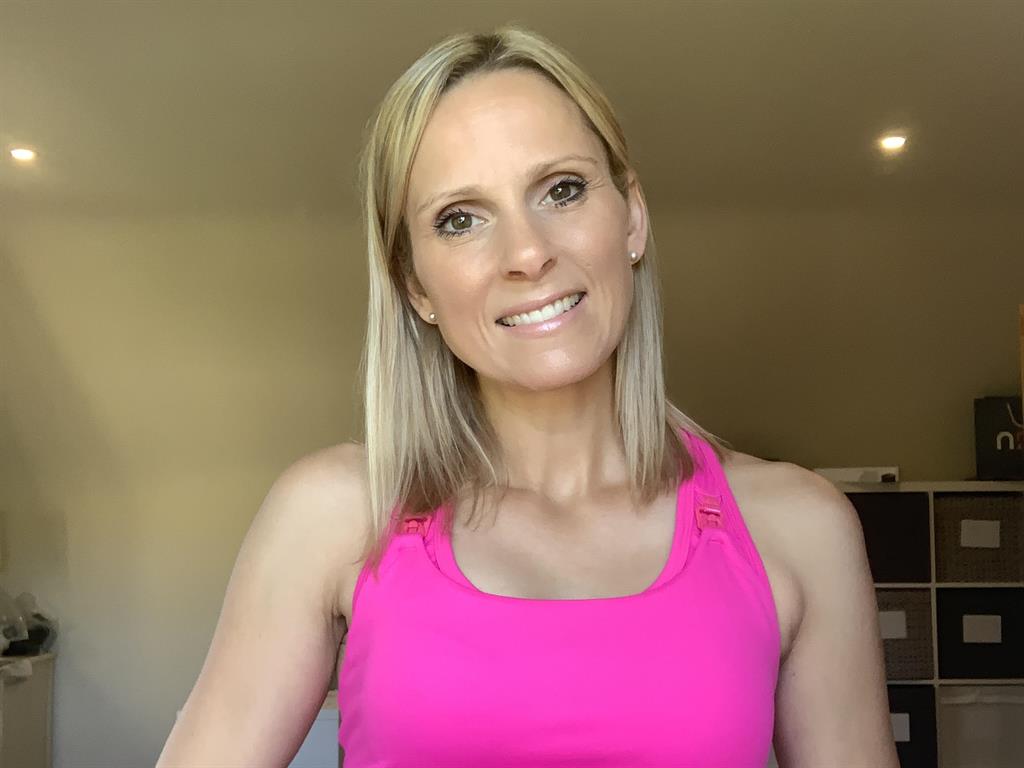 Positive: Claire Gleave went ahead with her launch