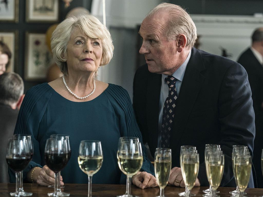 Deep in thought: Alison Steadman as Gail and Peter Davison as Henry in Life PICTURES: BBC/PA
